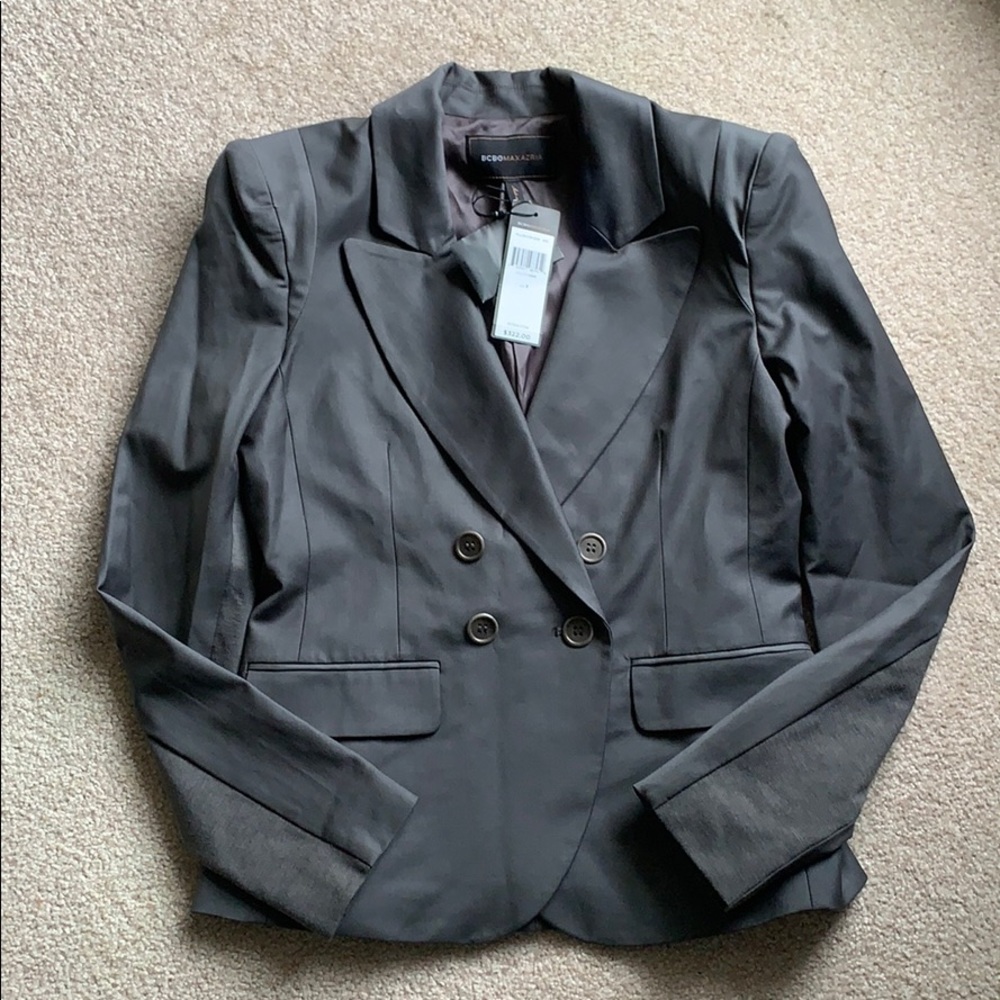 BCBG grey blazer